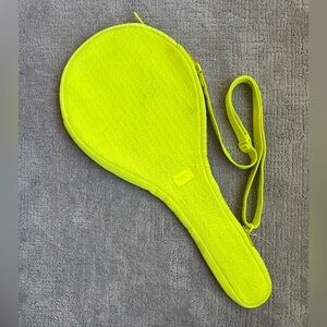 Michael Kors Neon Neoprene Tennis Racket Bag